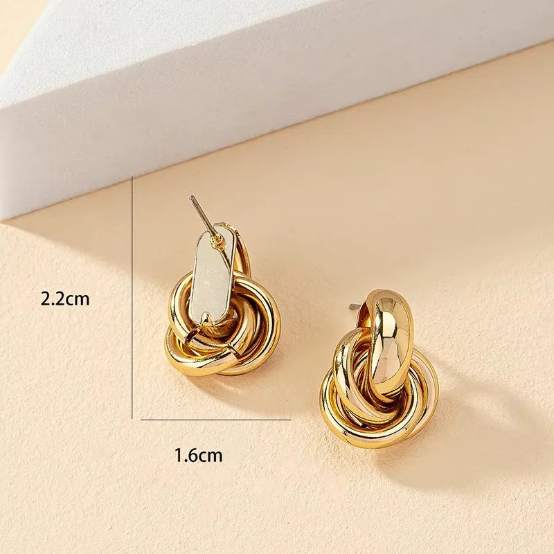 Elegant Knot Studs