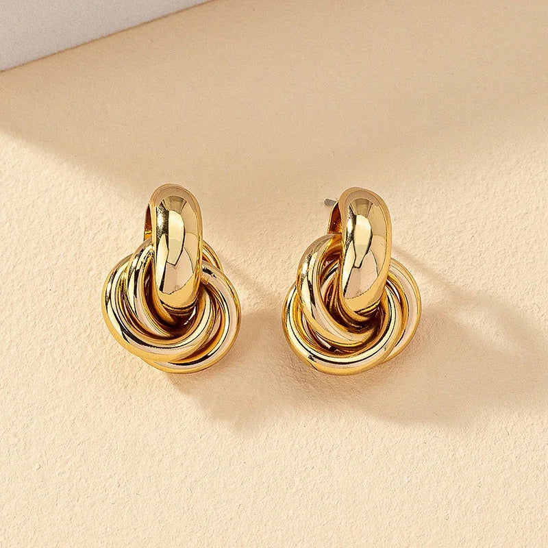 Elegant Knot Studs