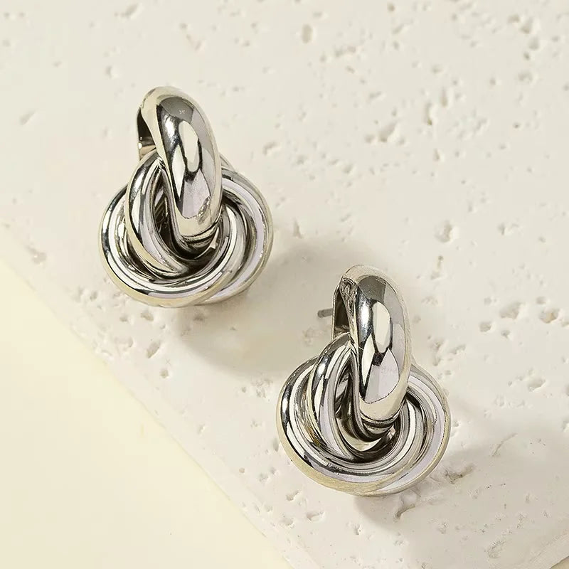 Elegant Knot Studs